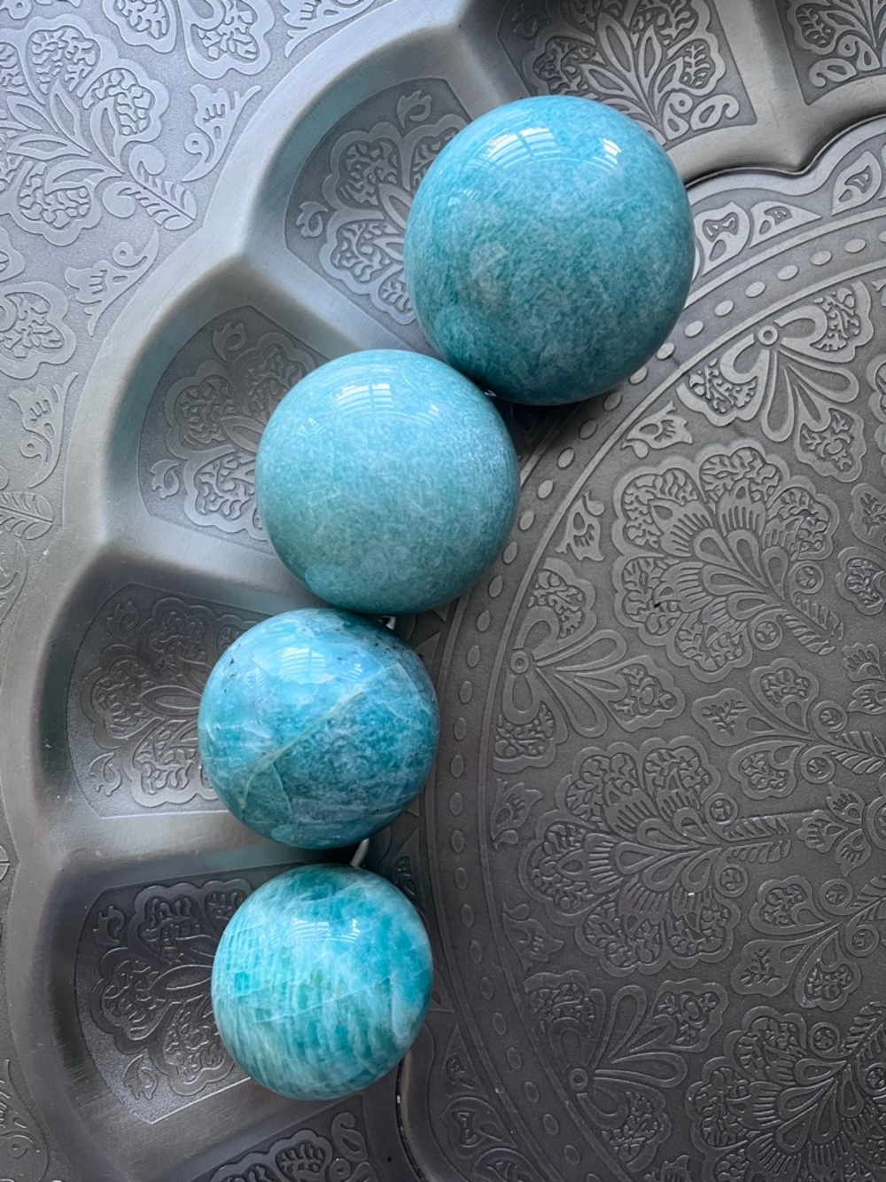 Amazonite sphere